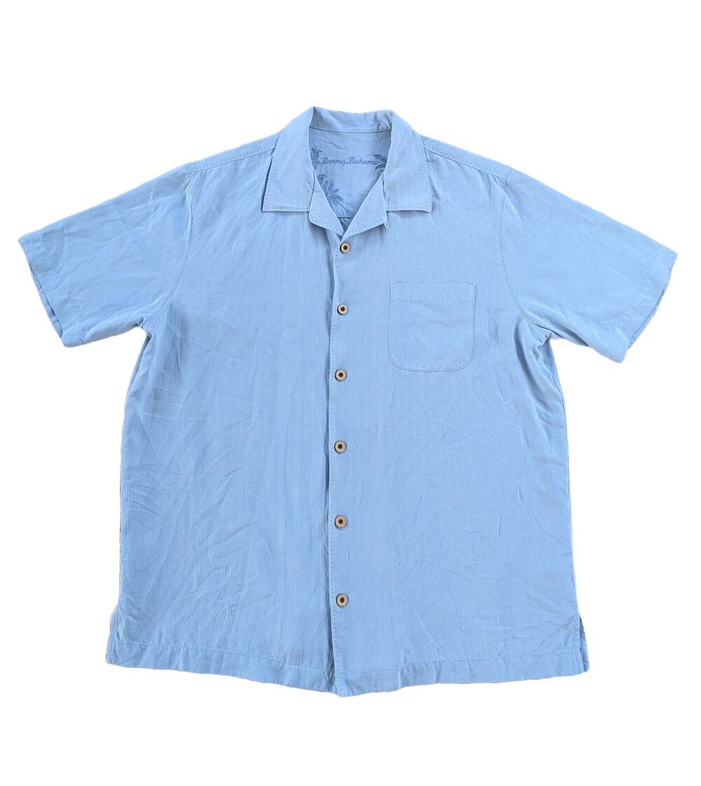 Tommy Bahama vintage 90s camp silk shirt luxury resortwear retro dadcore coastal